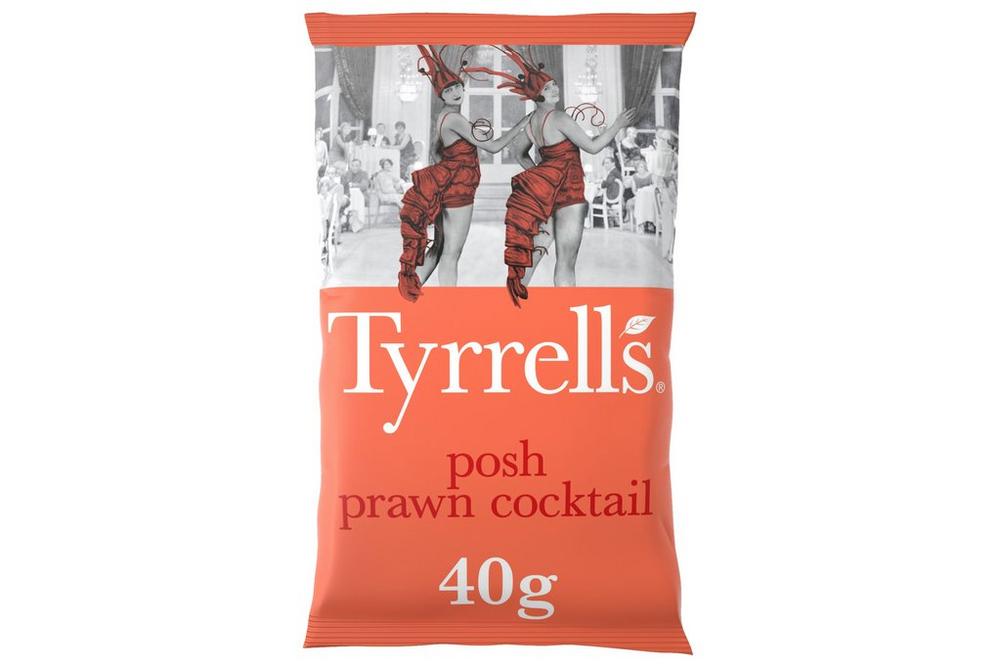 Tyrrell’s Posh Prawn Cocktail 24 x 40g