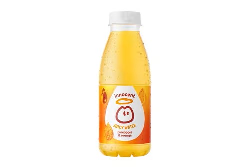 Innocent Juicy Water Pineapple & Orange 12x420ml