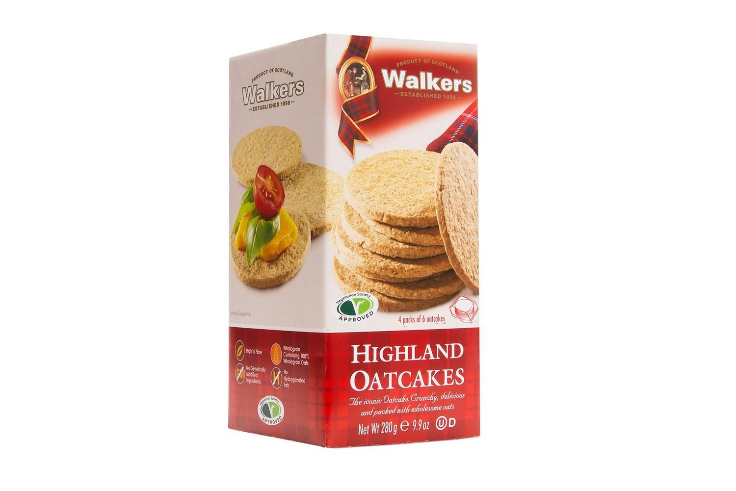 Walkers Highland Oatcakes 12x280g