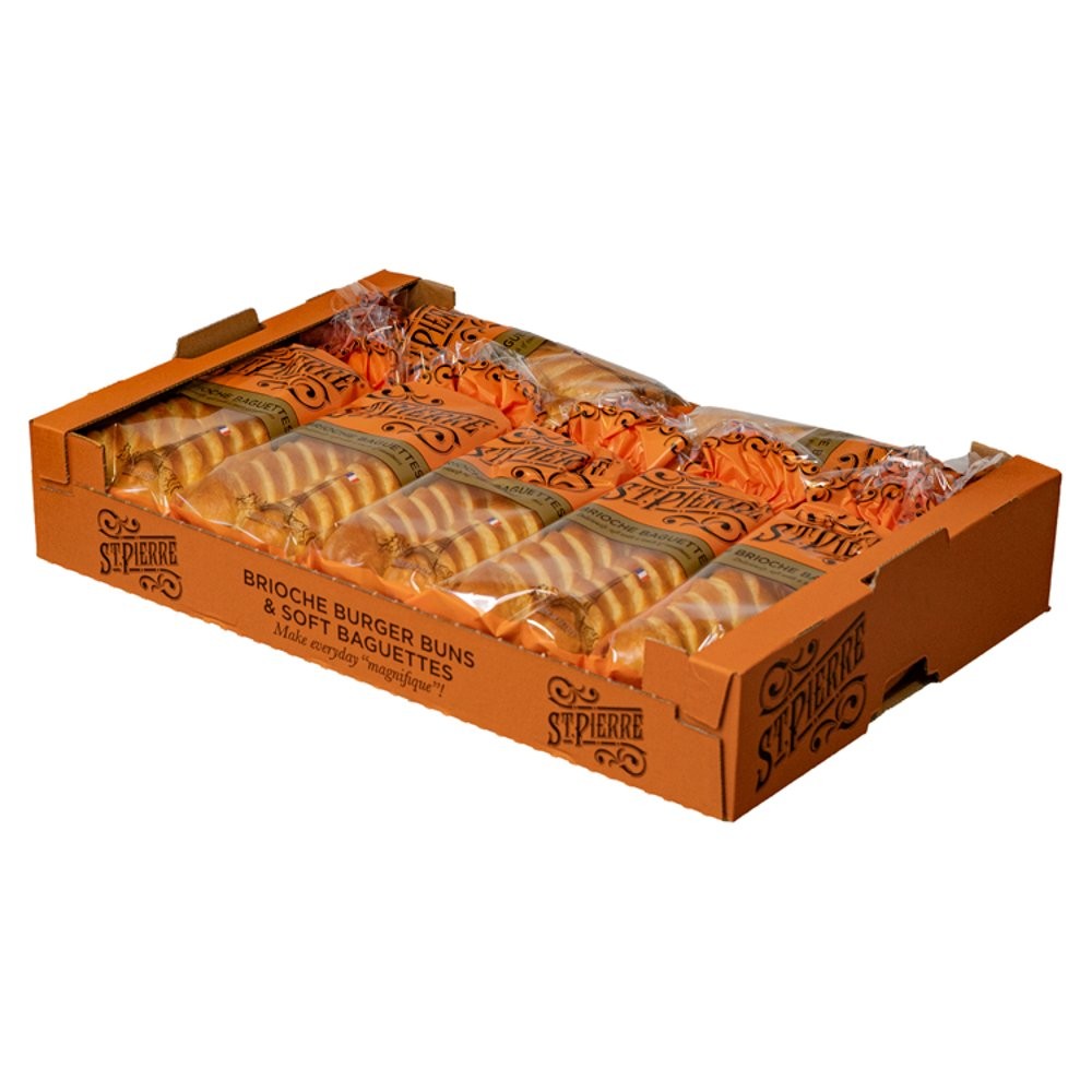 St Pierre 4 Brioche Baguettes 4×7