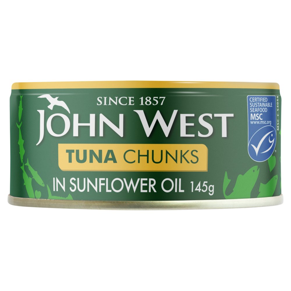 John West Tuna Steak in Sunflower Oil 12x160g