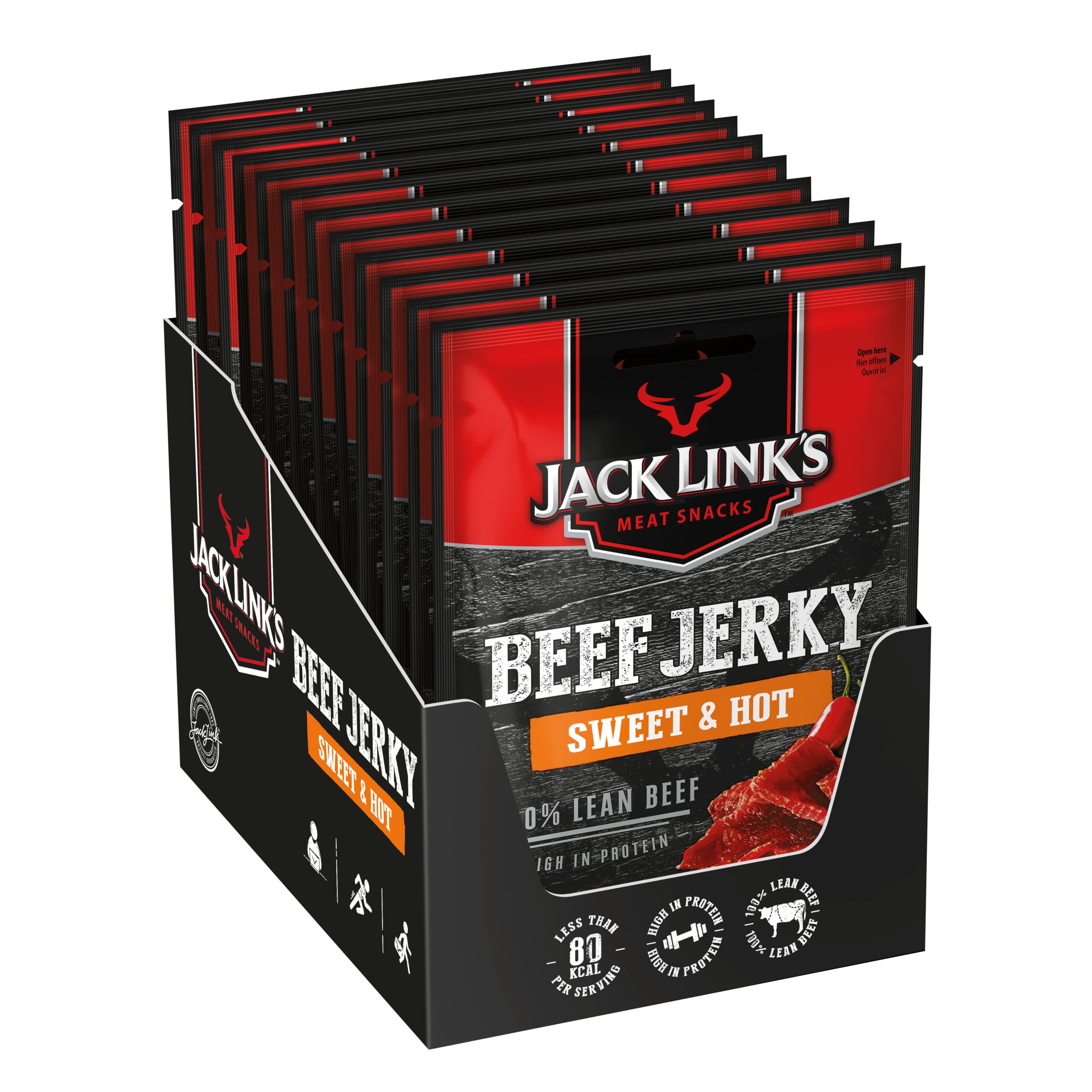 Jack Link’s Beef Jerky Sweet & Hot 12x25g