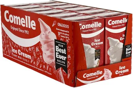 Comelle Ice Cream Mix 12x1ltr
