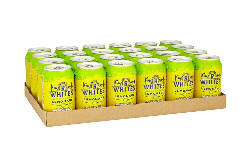 R White’s Premium Lemonade 24x330ml