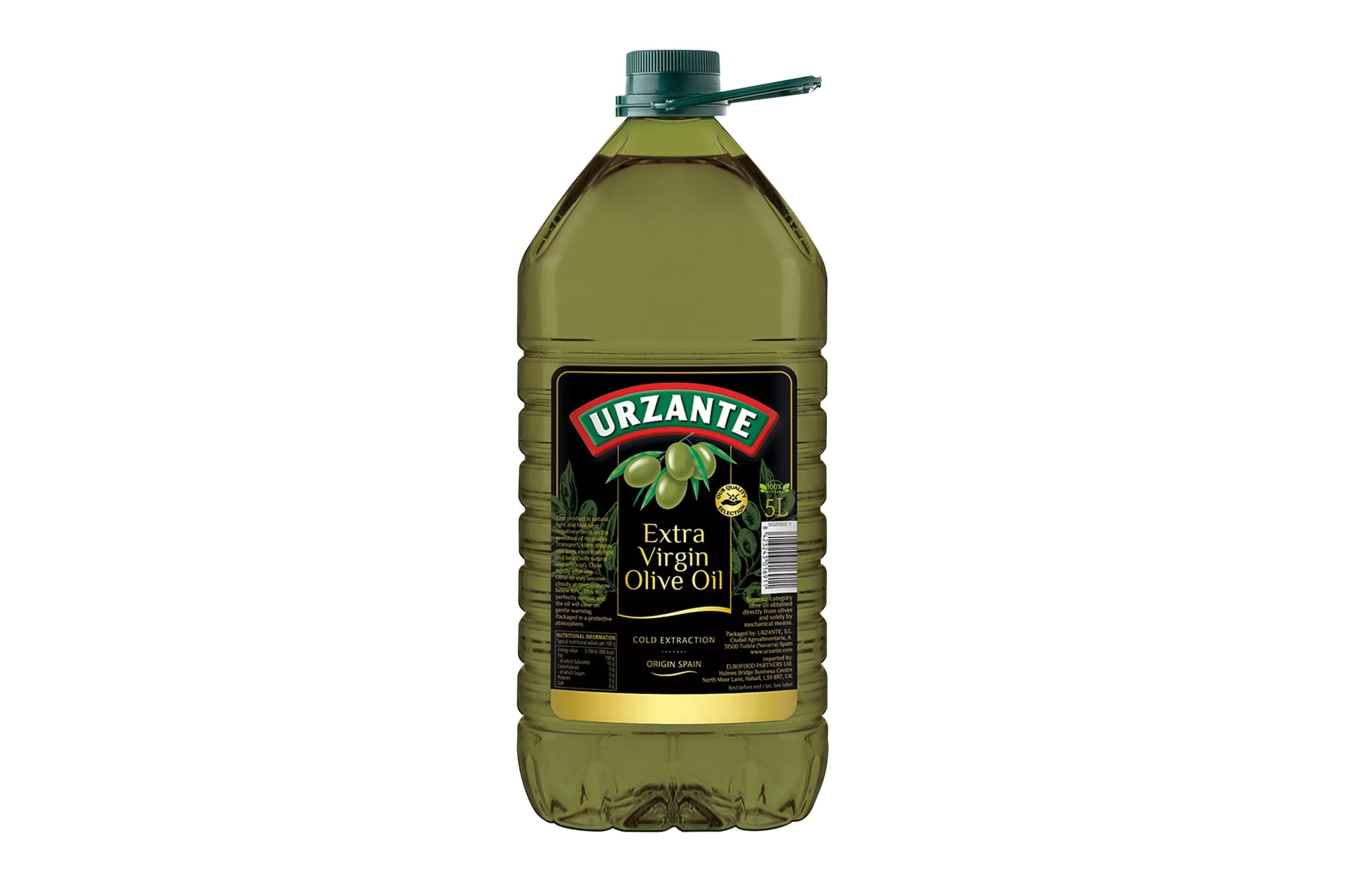 Urzante Extra Virgin Olive Oil 5ltr