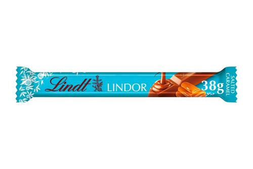 Lindt Lindor Milk Salted Caramel Bar 24x38g