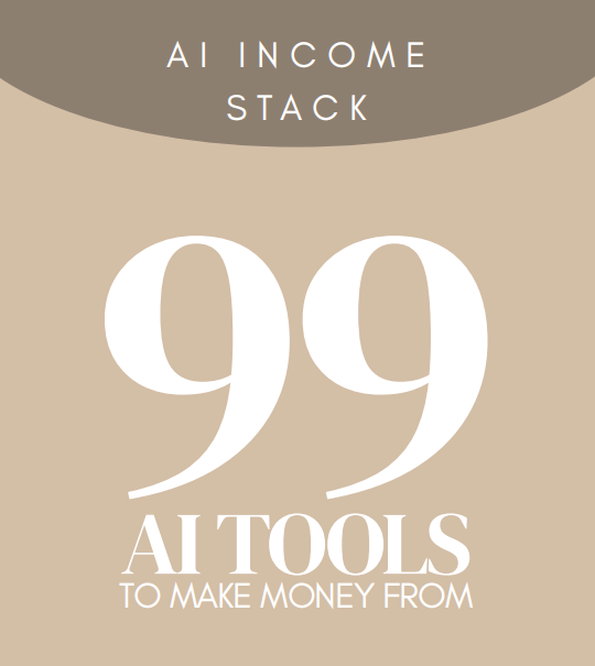 99 AI Tools to Make Money From