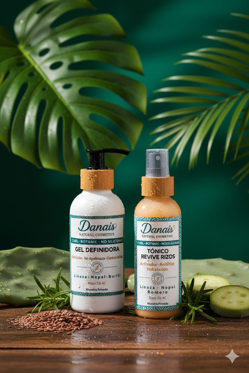 Gel Definidor y Tónico Revive Rizos