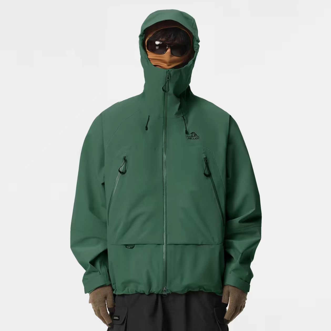 Green Hooded Jacket