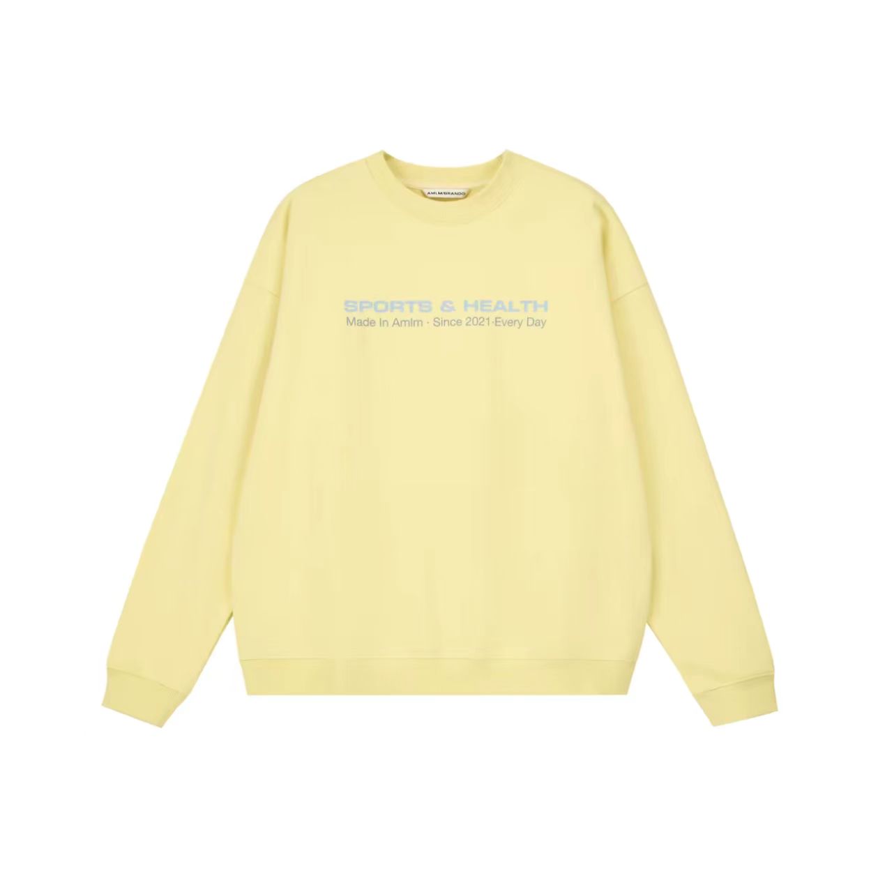 Light yellow sweatshirt