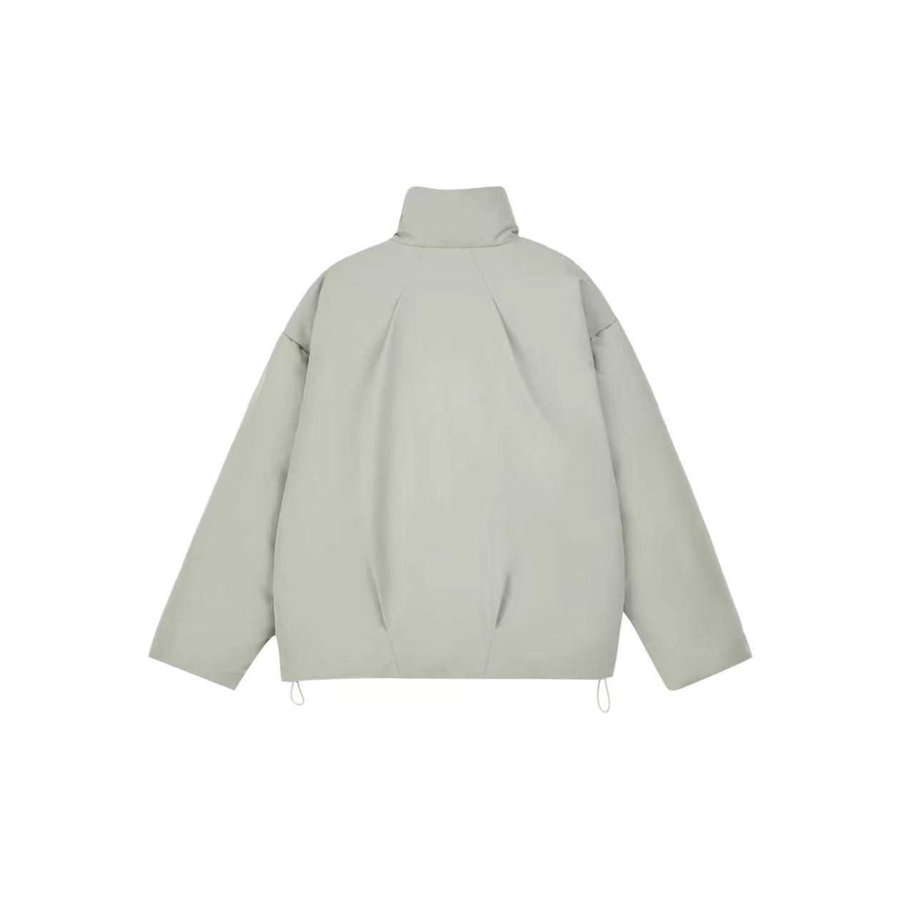 Light Gray Puffer Jacket