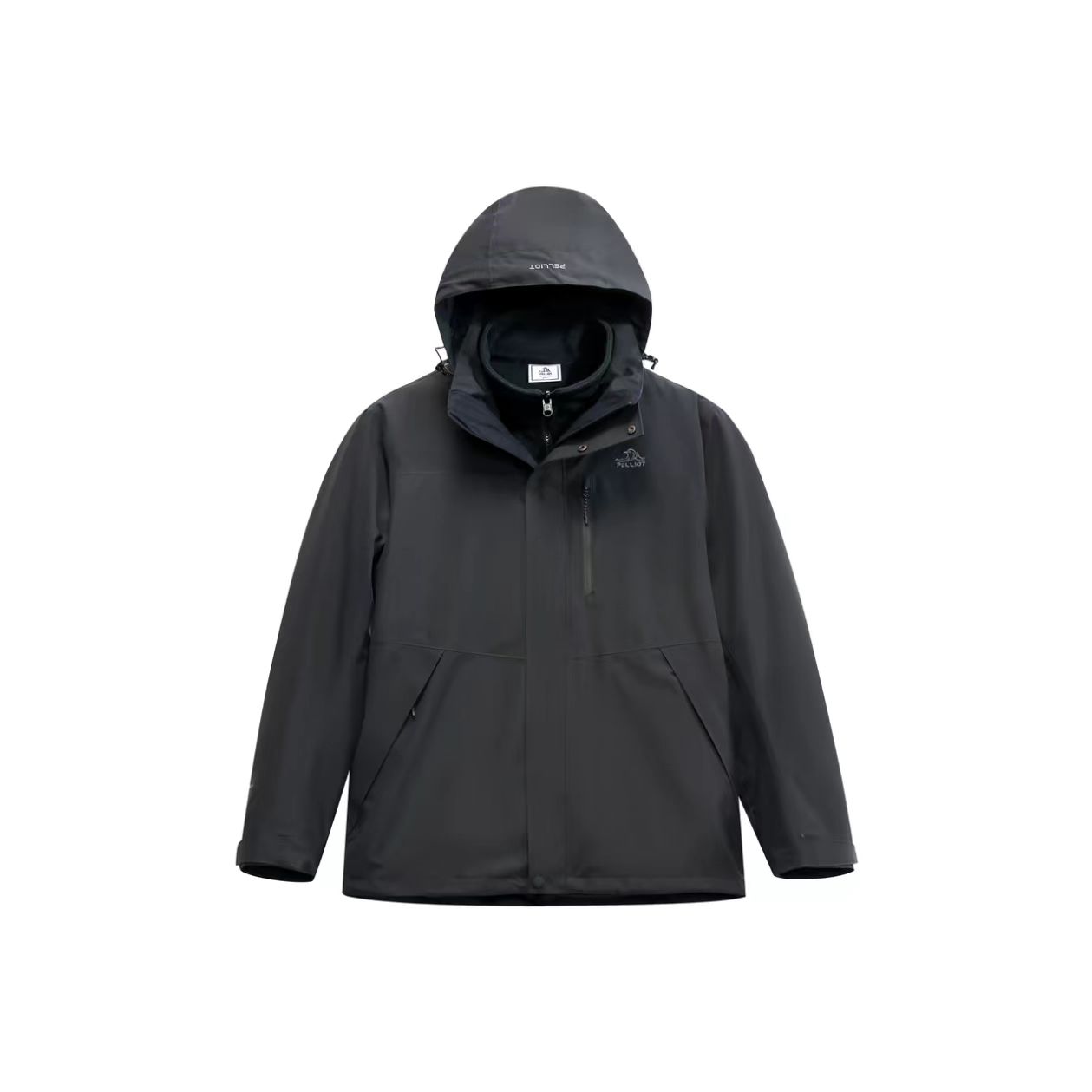 Black Hooded Jacket