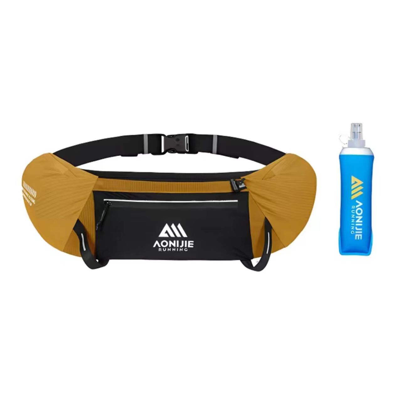 Aonijie Running Waist Pack with Soft Water Bottle