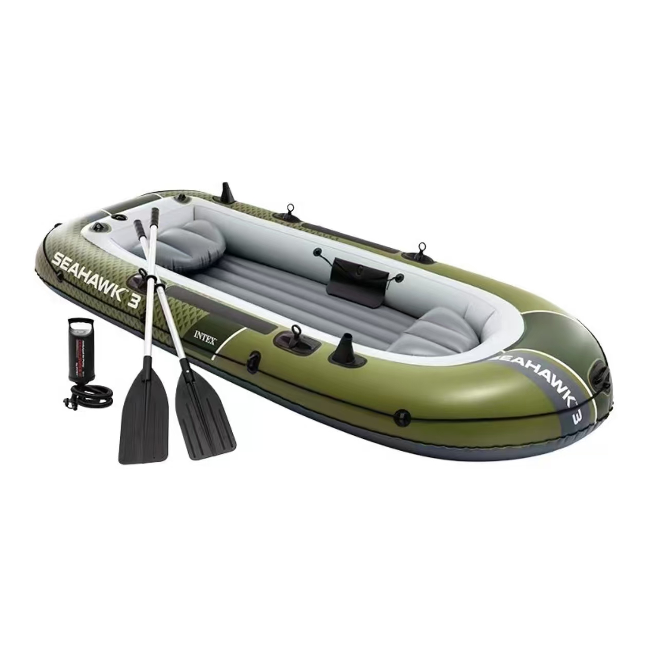 Intex Seahawk 3 Inflatable Boat Set