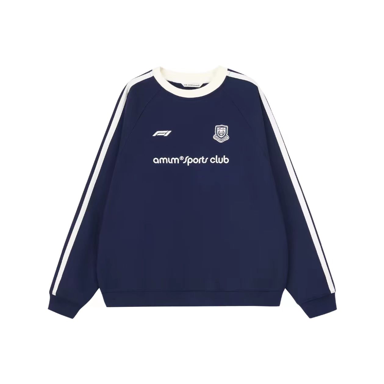 Navy Blue Crewneck Sweatshirt