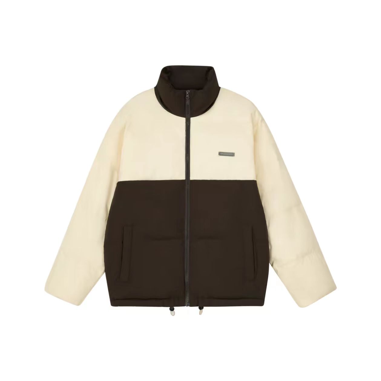 Two-Tone Puffer Jacket