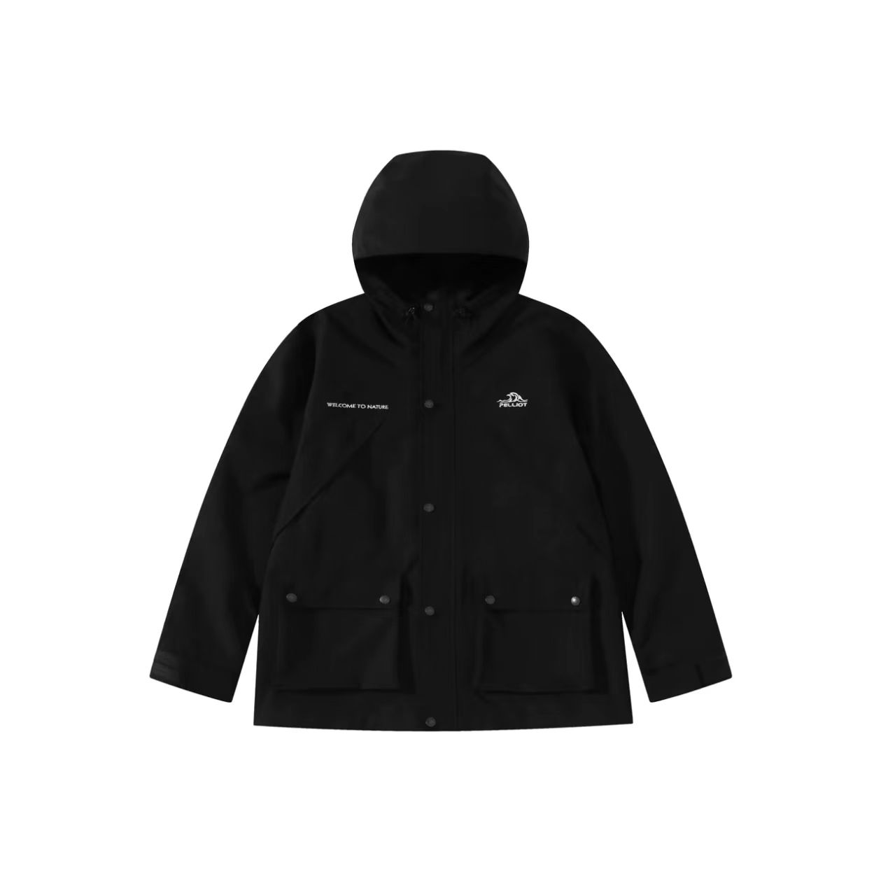 Black Hooded Jacket