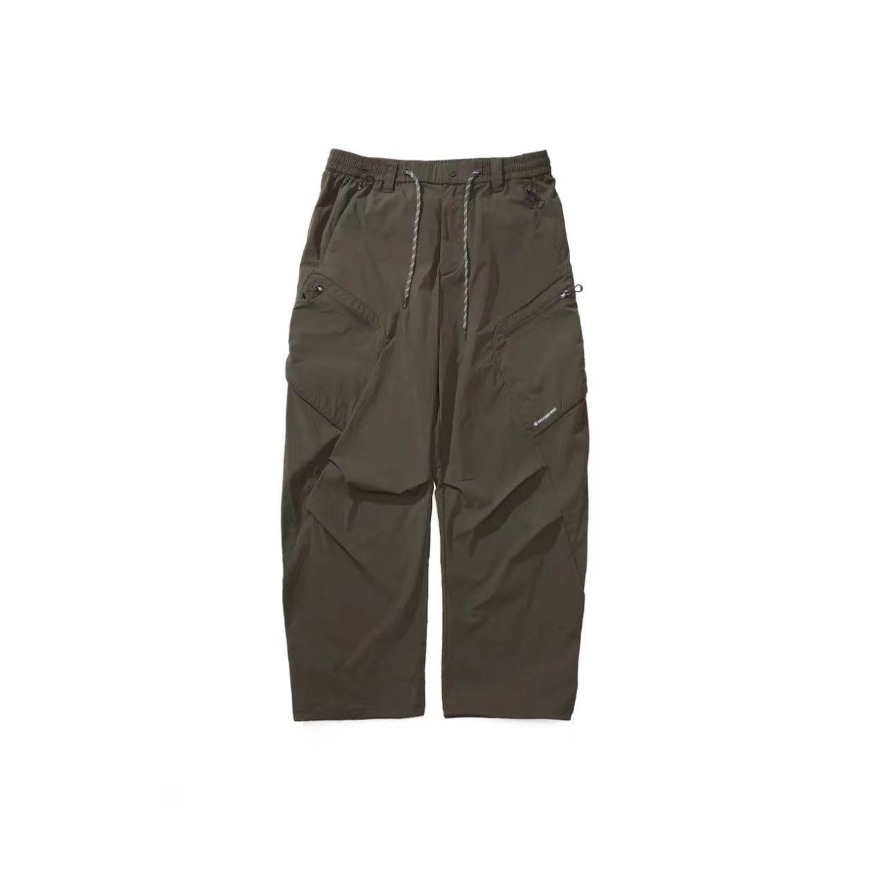 Olive Green Casual Pants