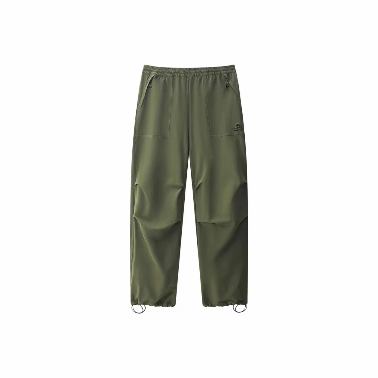 Olive Green Casual Pants