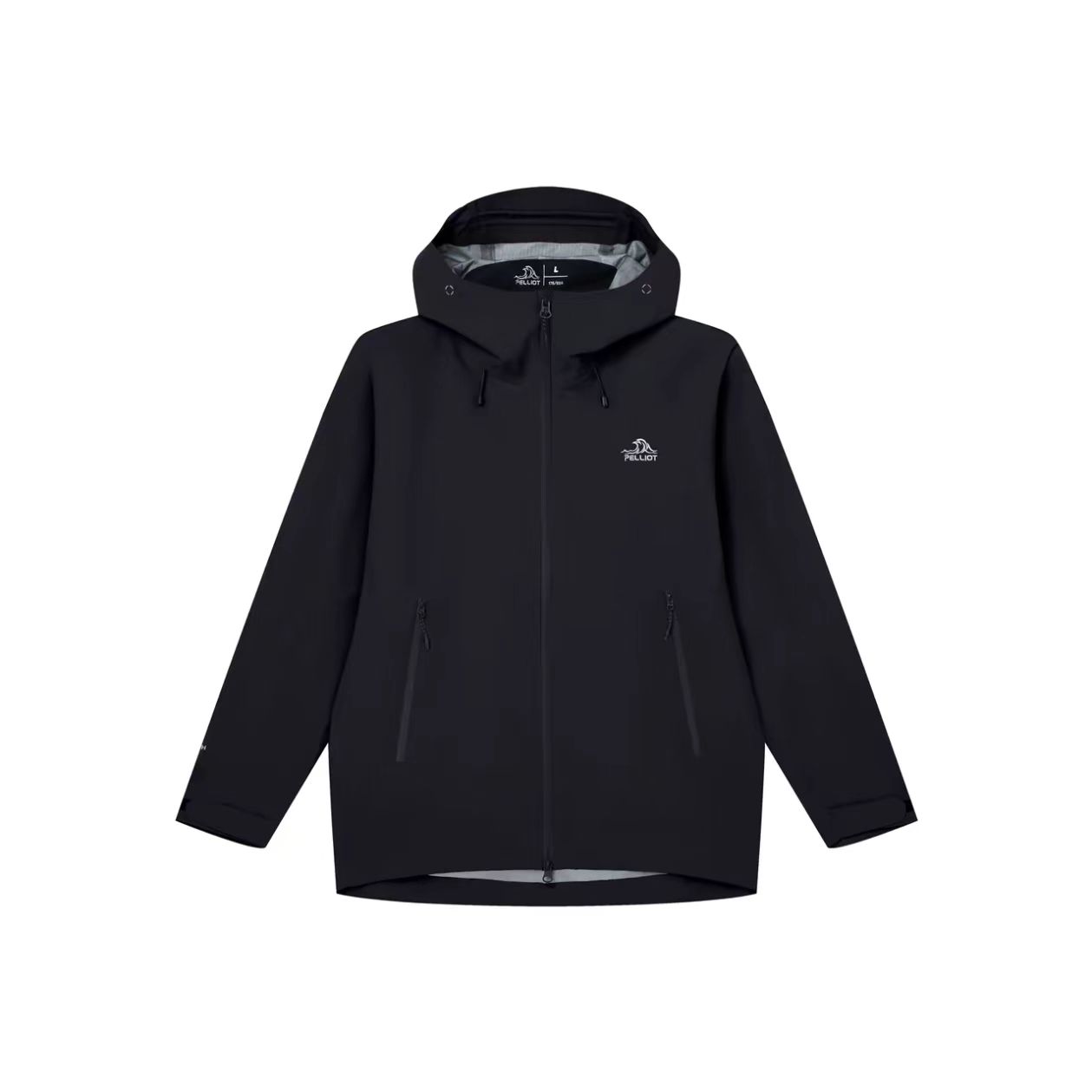 Black Hooded Softshell Jacket