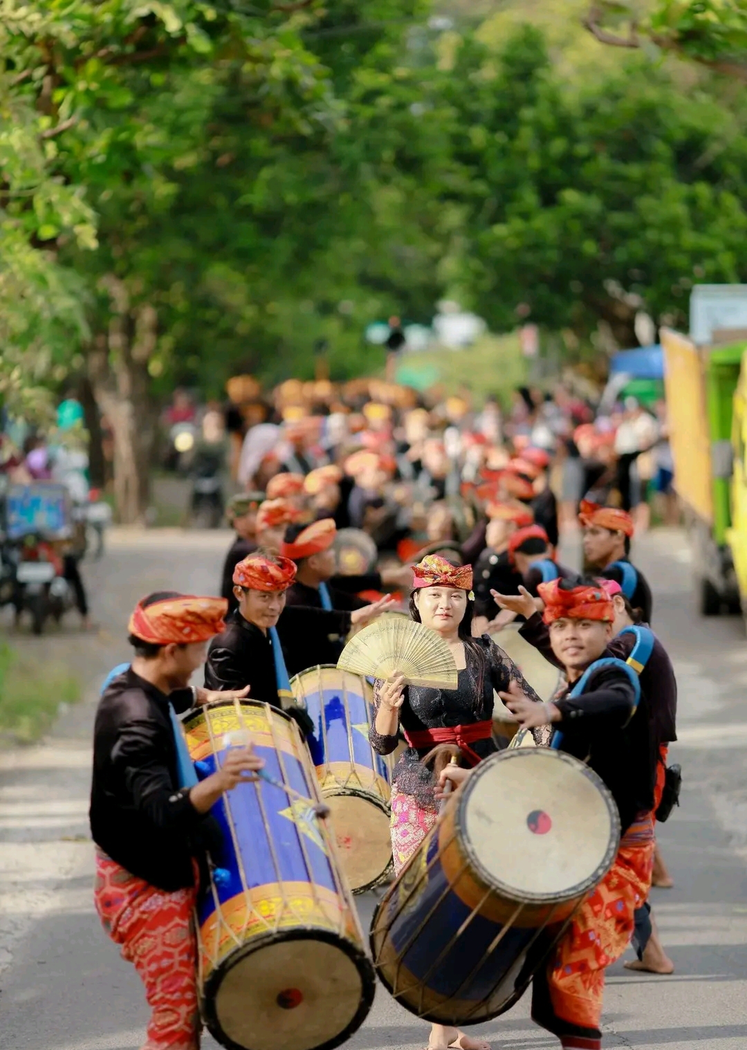 Traditionelle Trommelgruppe