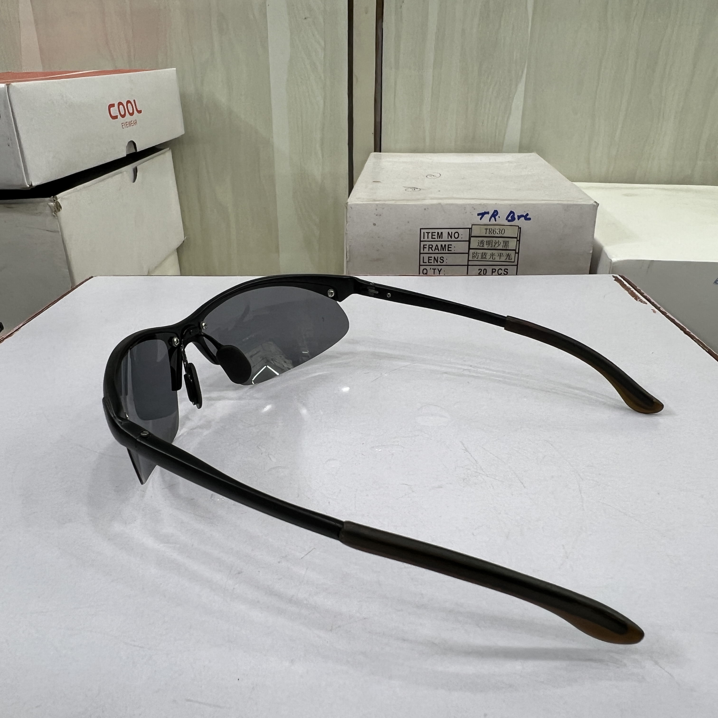 Sports Matt Black Sunglasses SP10 