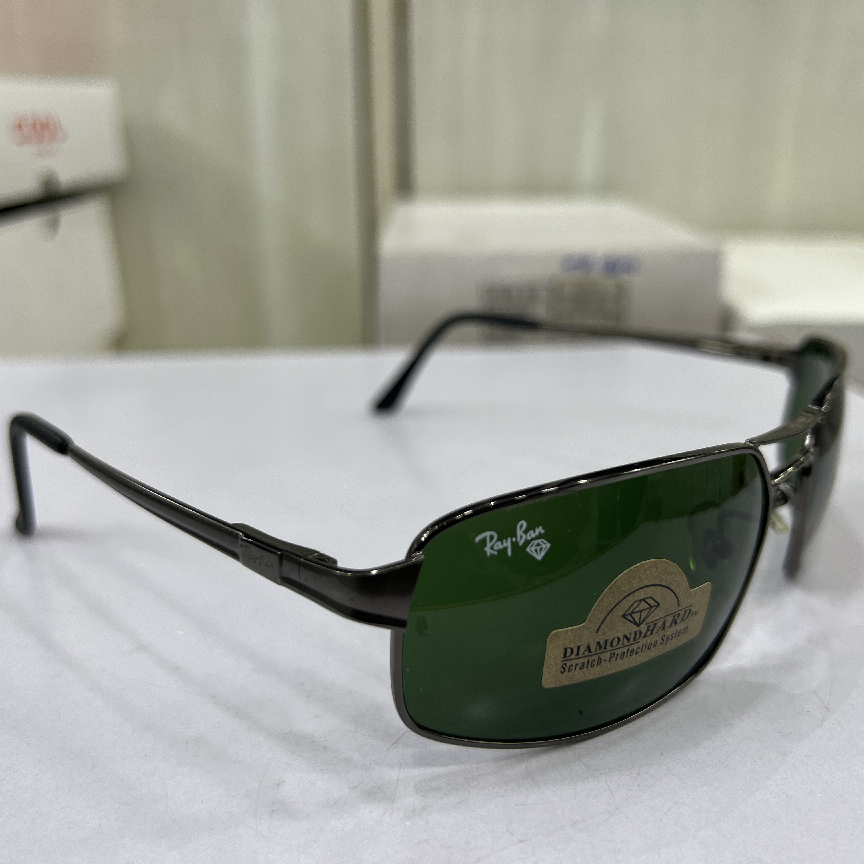 Aviator Classic Green Lens Sunglasses – Rayban1