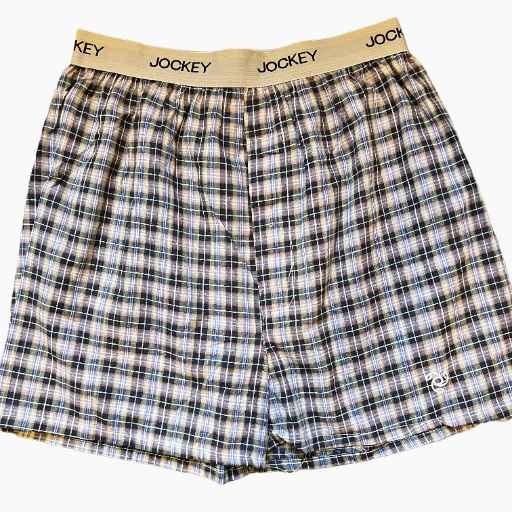 Jockey Men's Premium Woven Cotton Boxer (Color May Vary)