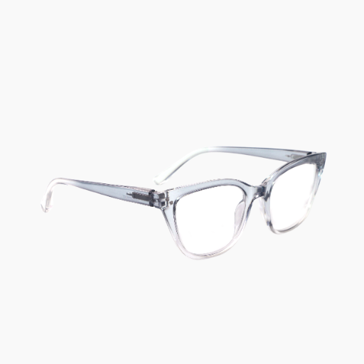 Transparent Cat-Eye Glasses