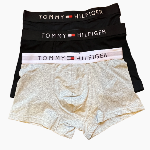 Tommy Hilfiger Men’s Premium Cotton Boxer Briefs – Set of 3