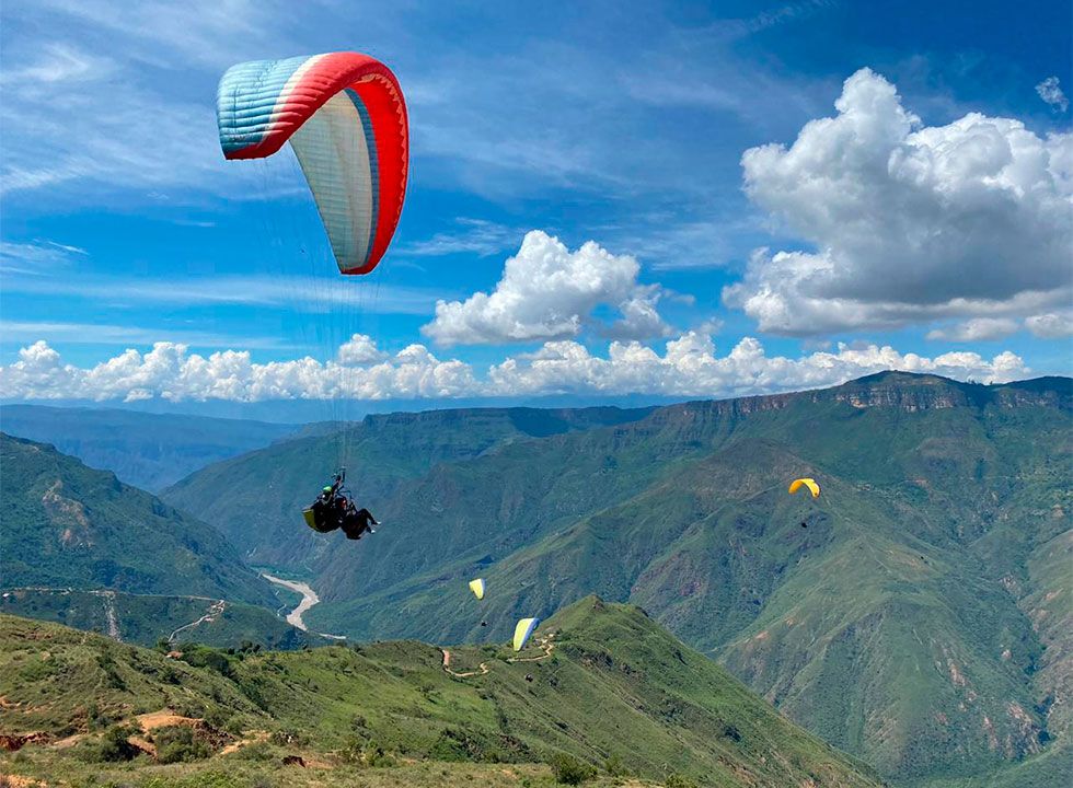 Parapente Cañón del chicamocha 