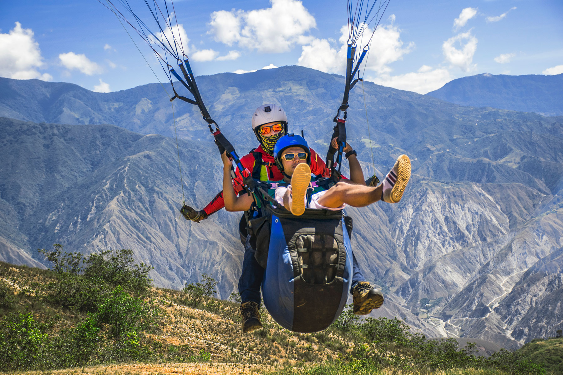 Parapente Cañón del chicamocha 