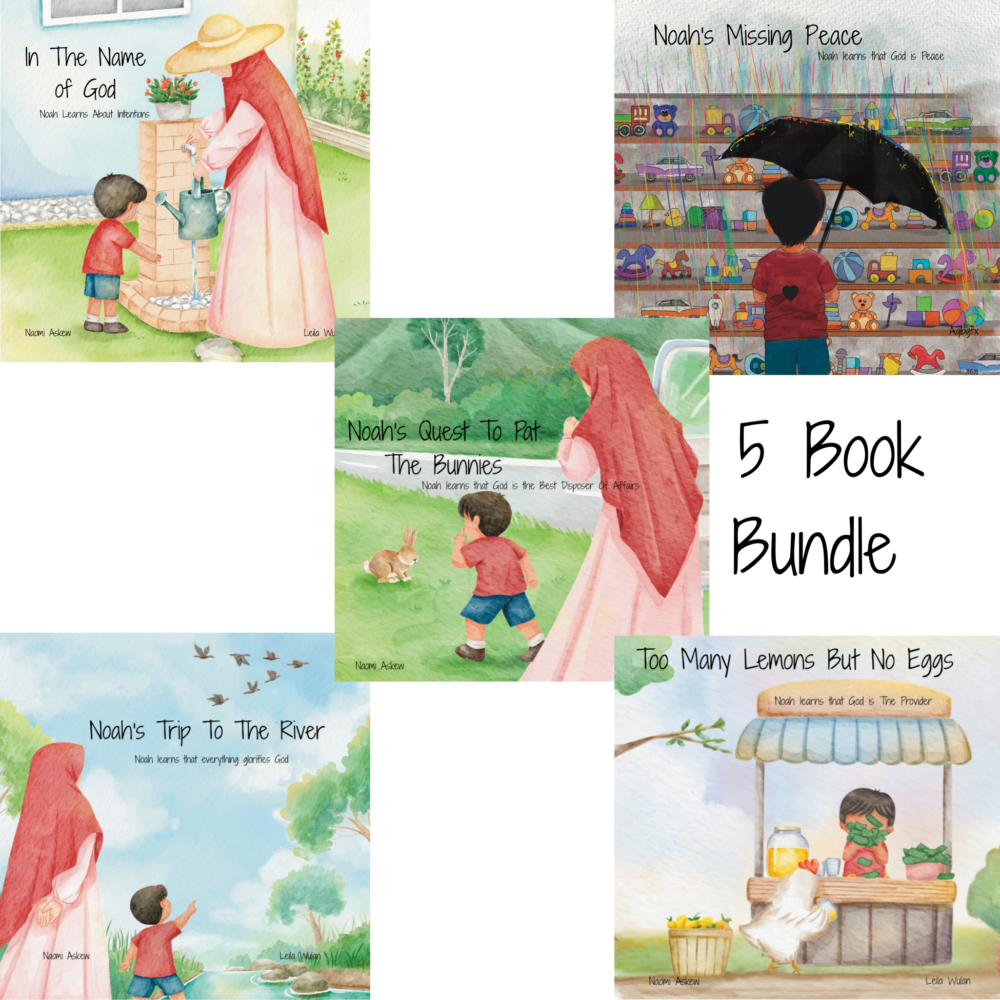 5 book Bundle 