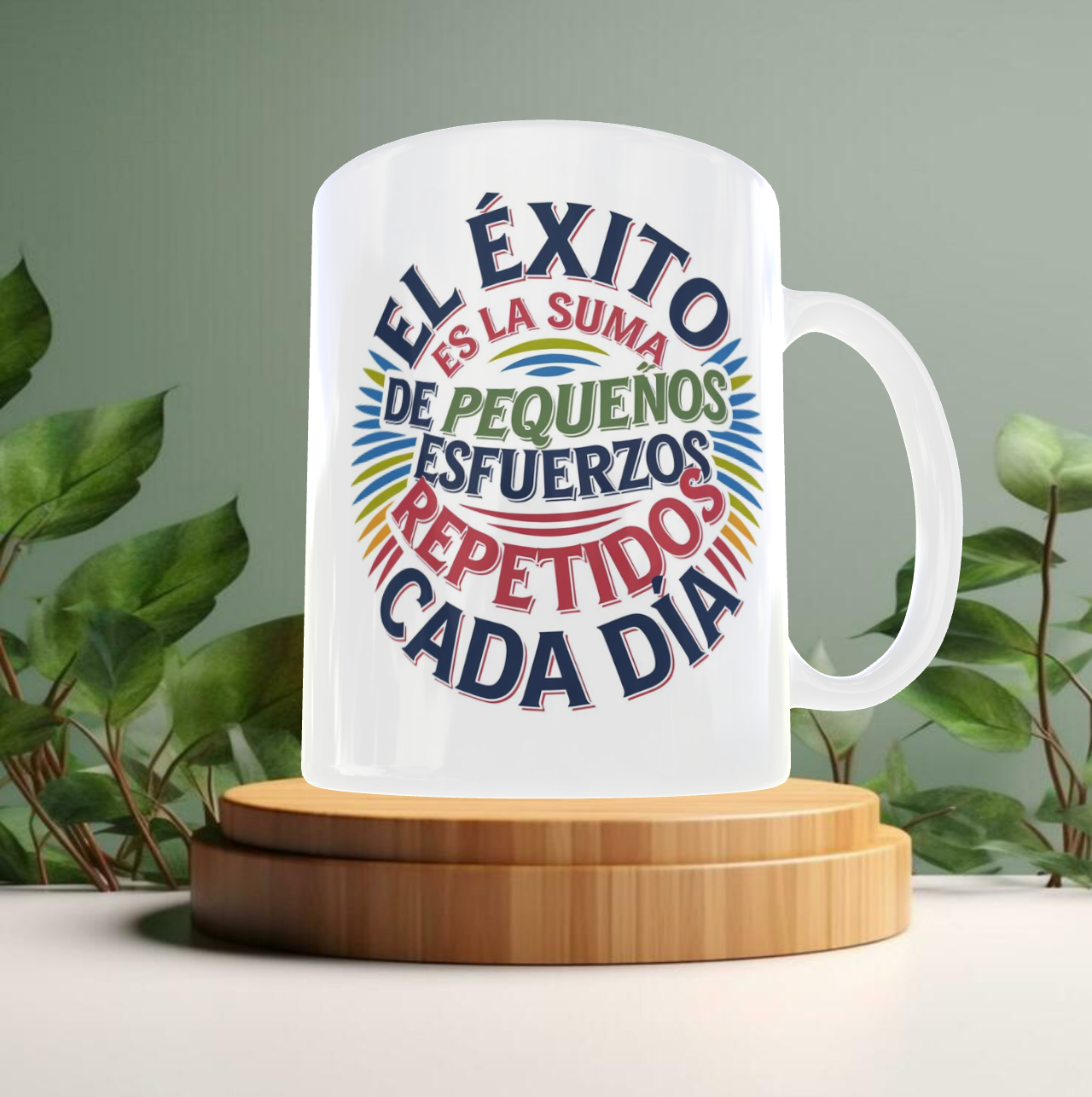 Taza motivacional