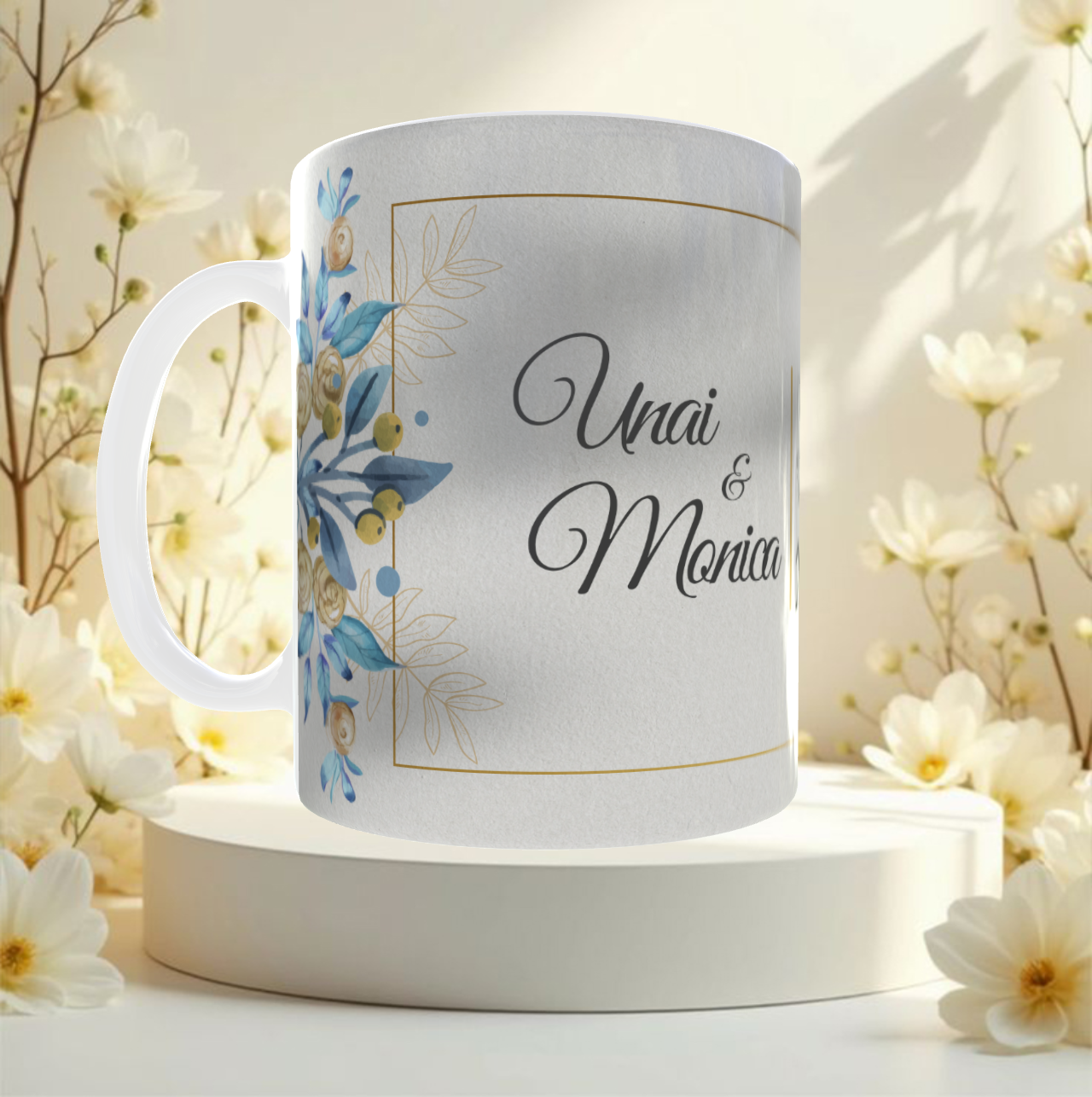 Taza personalizada Unai & Monica