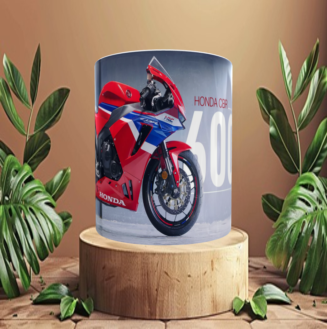 Taza con diseño de Honda CBR 600 Edicion Limitada 14/30