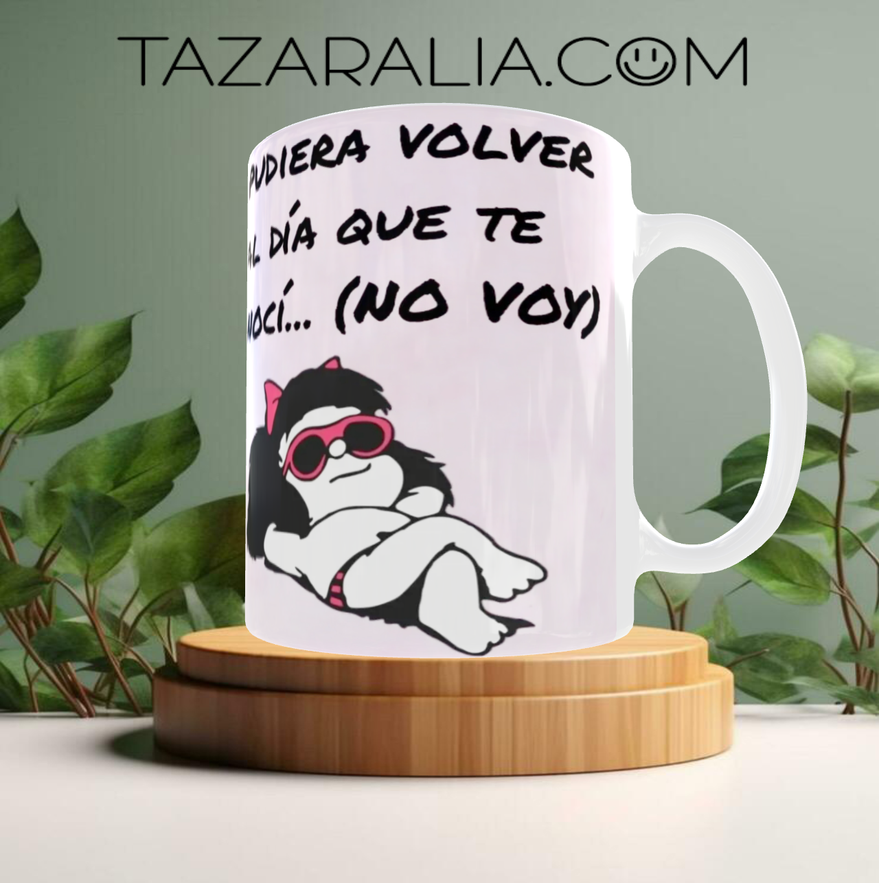 Taza divertida Mafalda