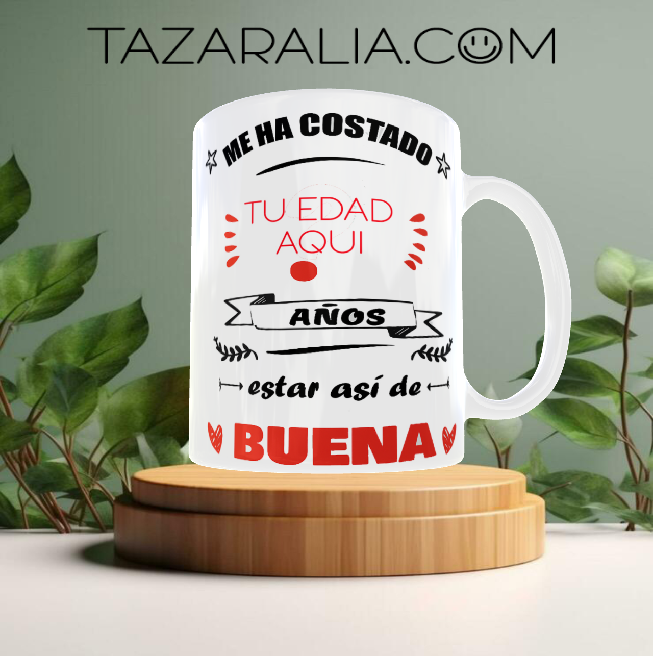 Taza personalizada Cumpleaños