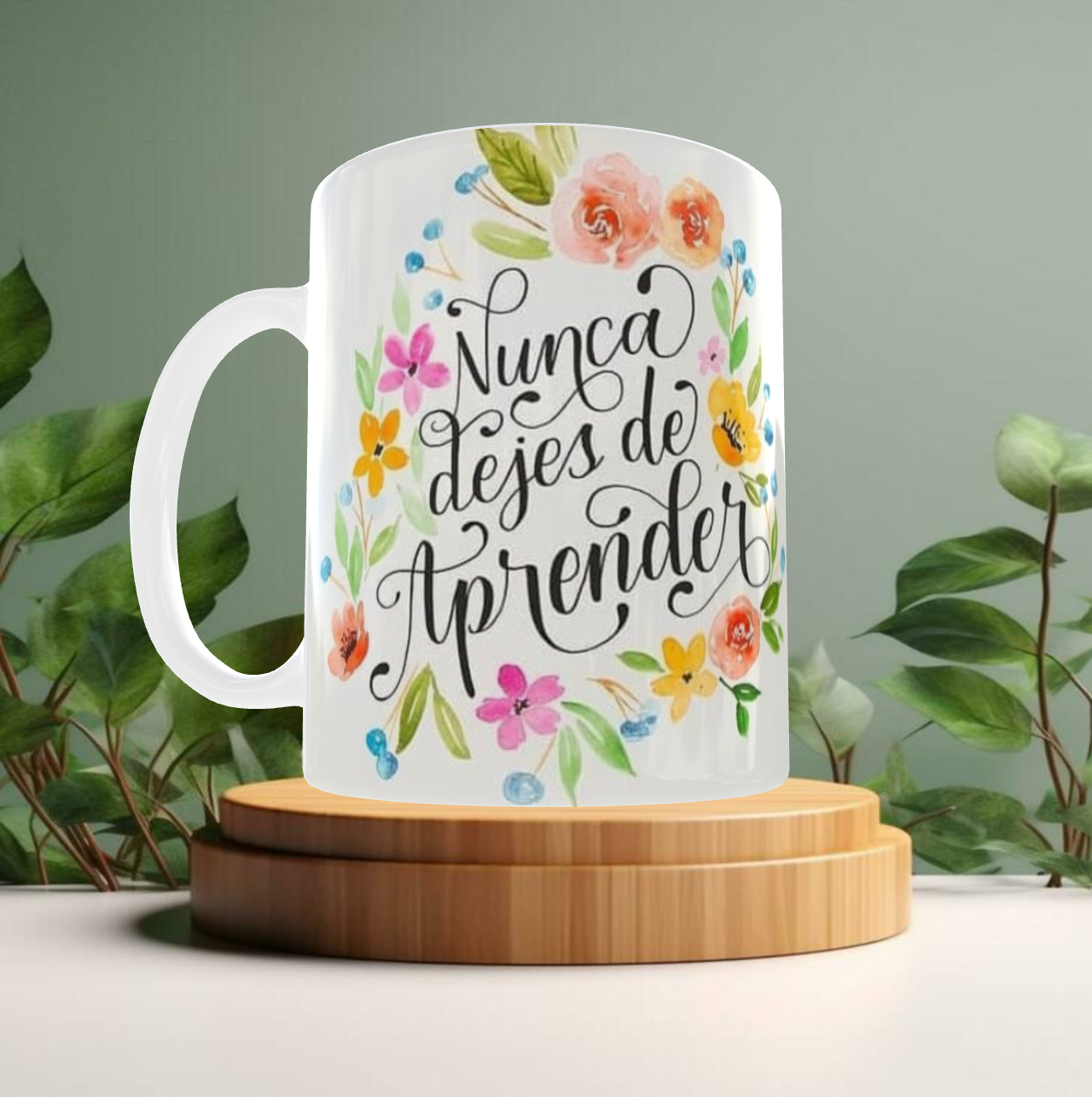 Taza motivacional