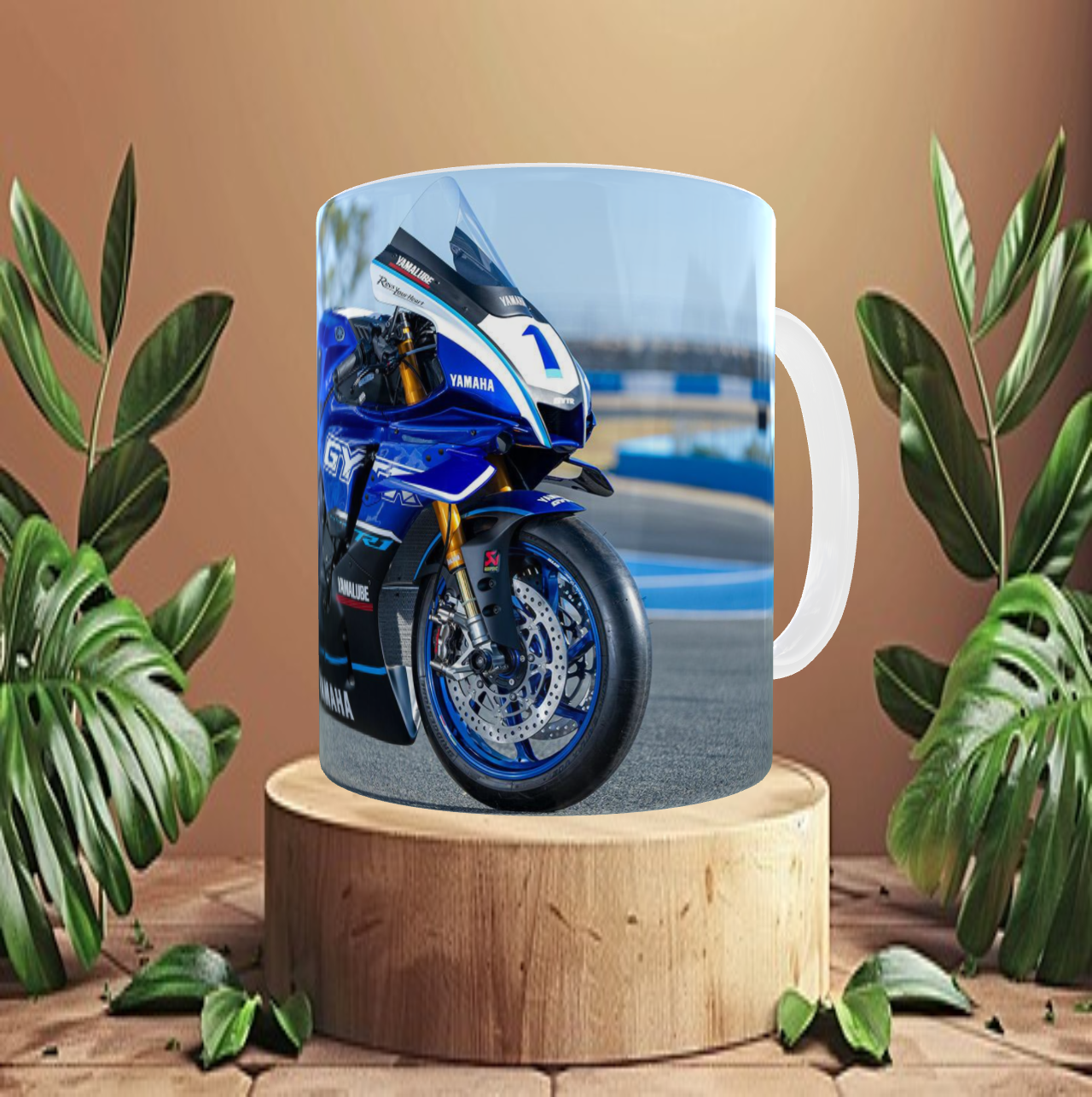 Taza de motocicleta Yamaha R1 M1 2025