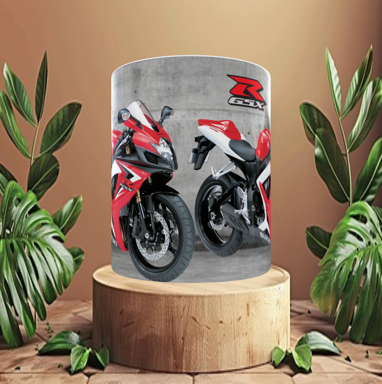 Taza de motocicleta deportiva GSXRR
