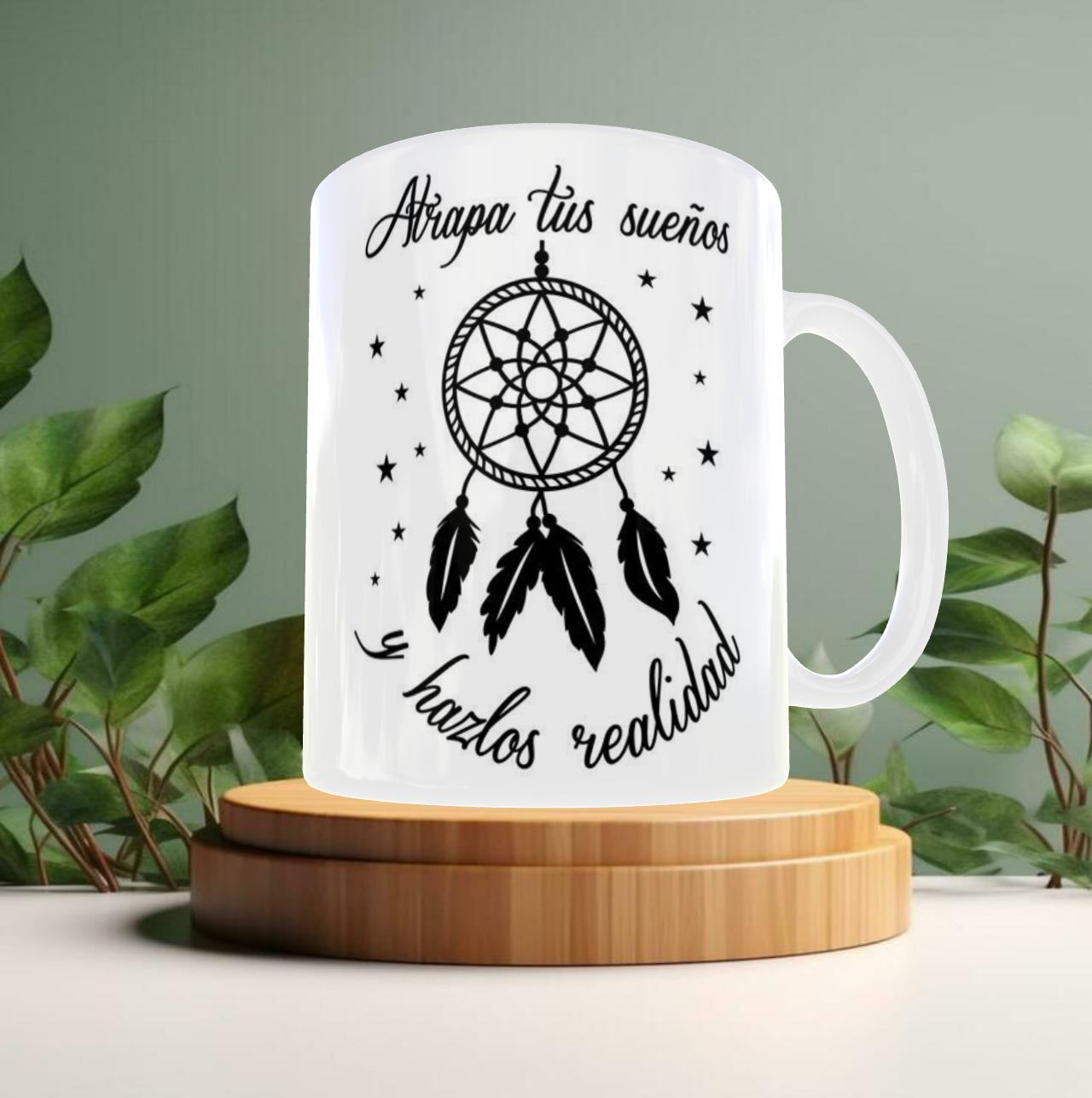 Taza atrapa sueños