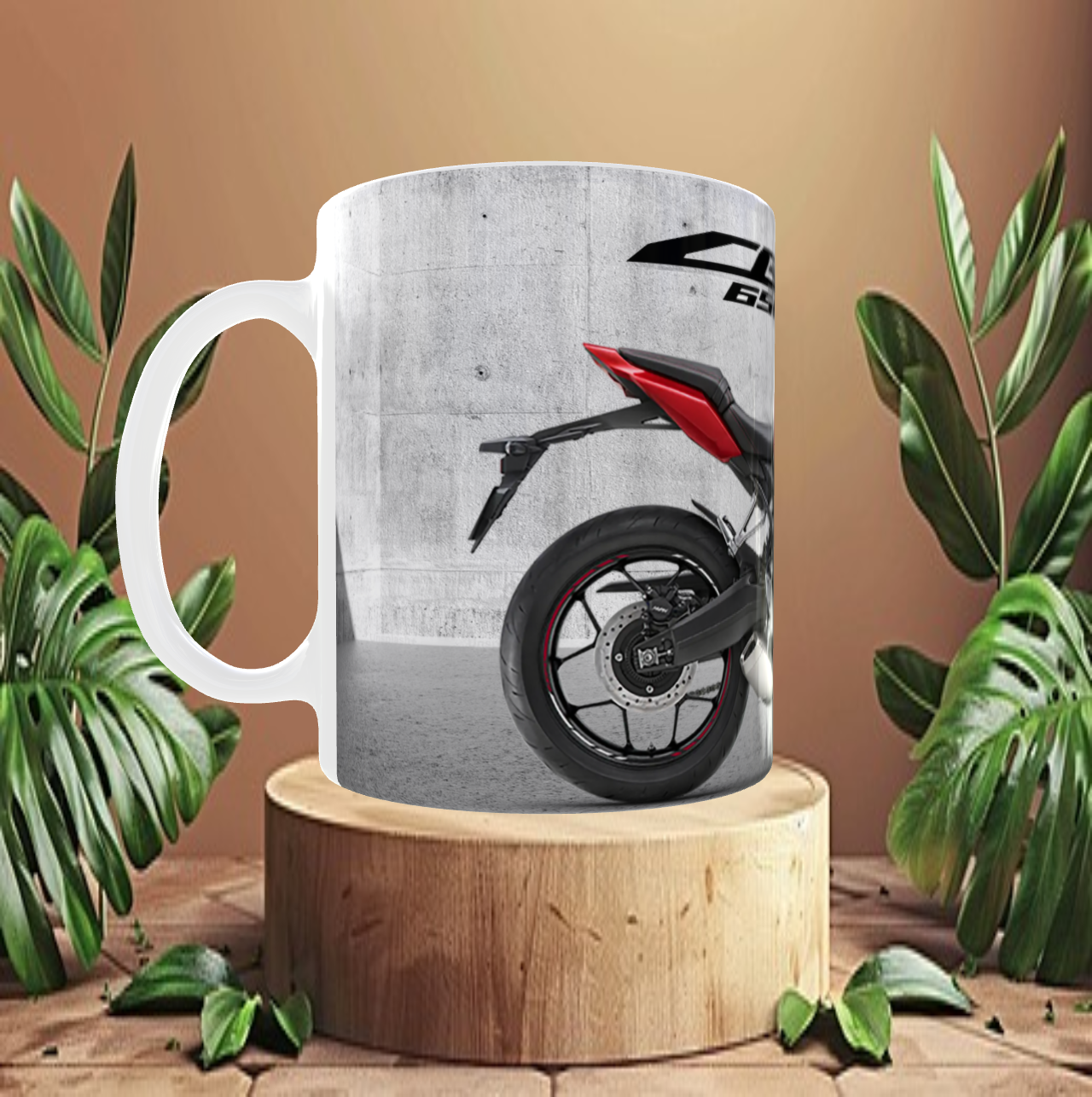 Taza personalizada con diseño car 2024 Roja