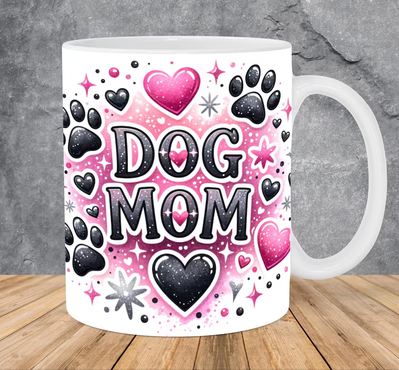 Taza Dog Mom
