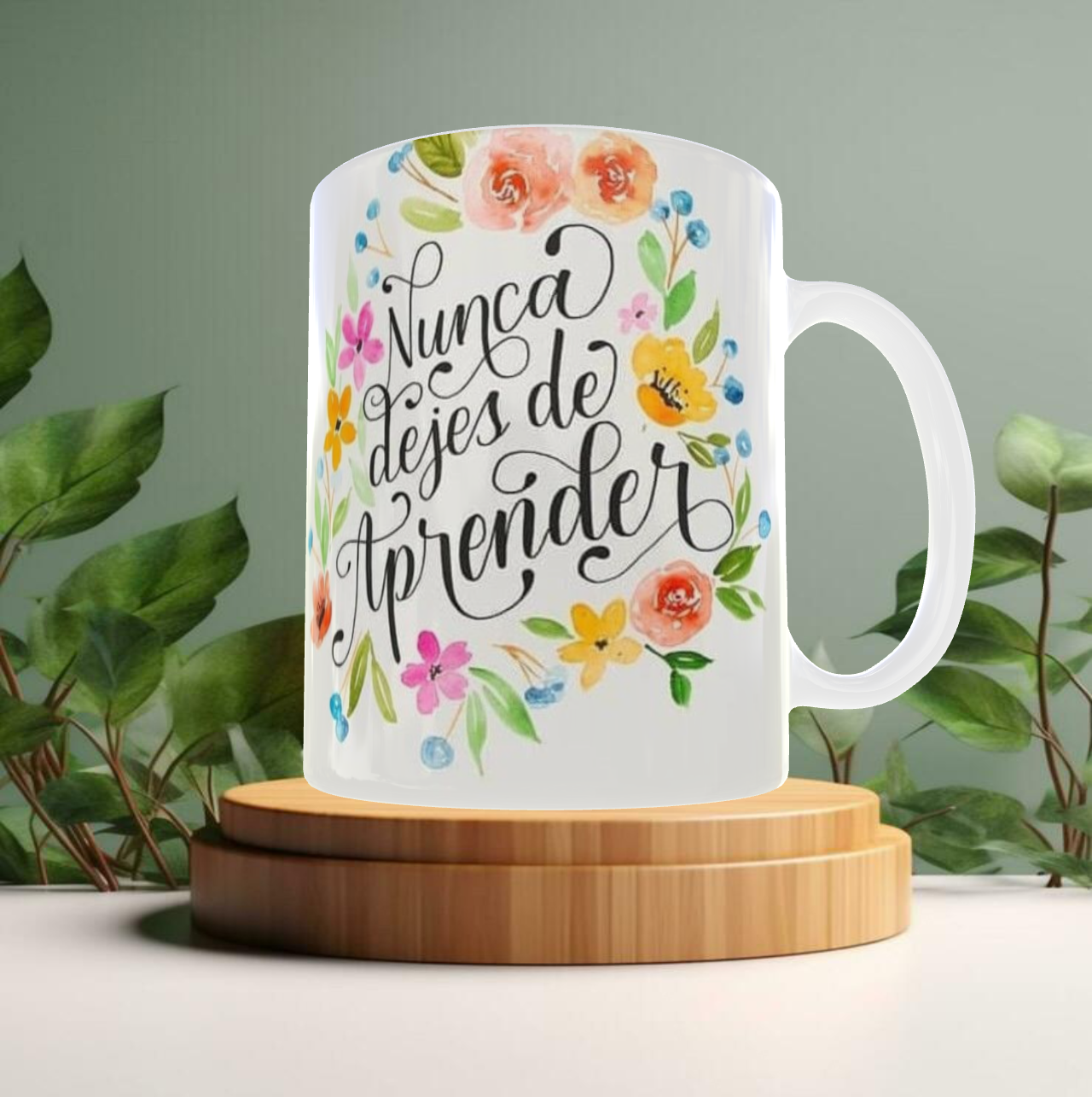 Taza motivacional