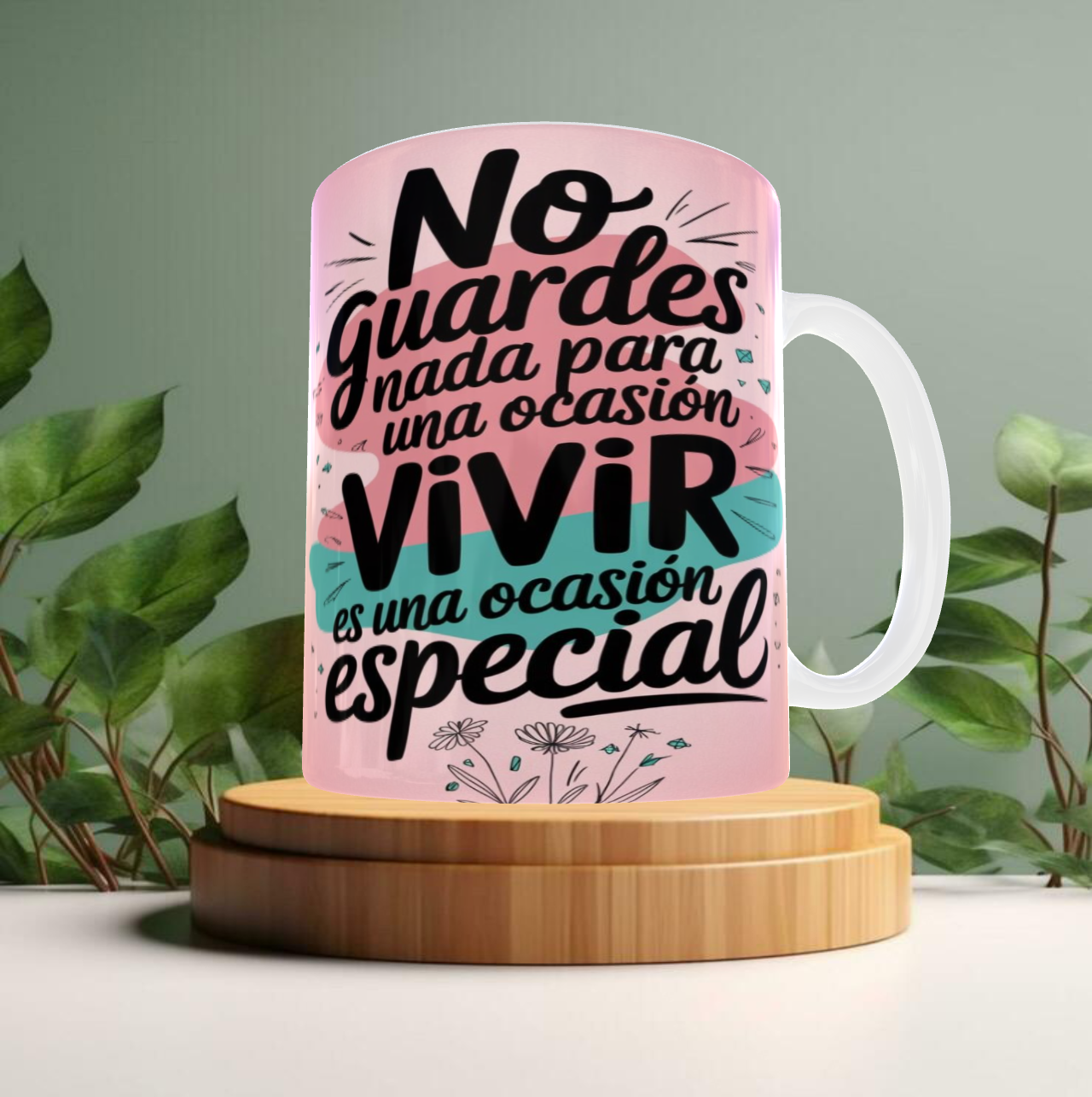 Taza motivacional