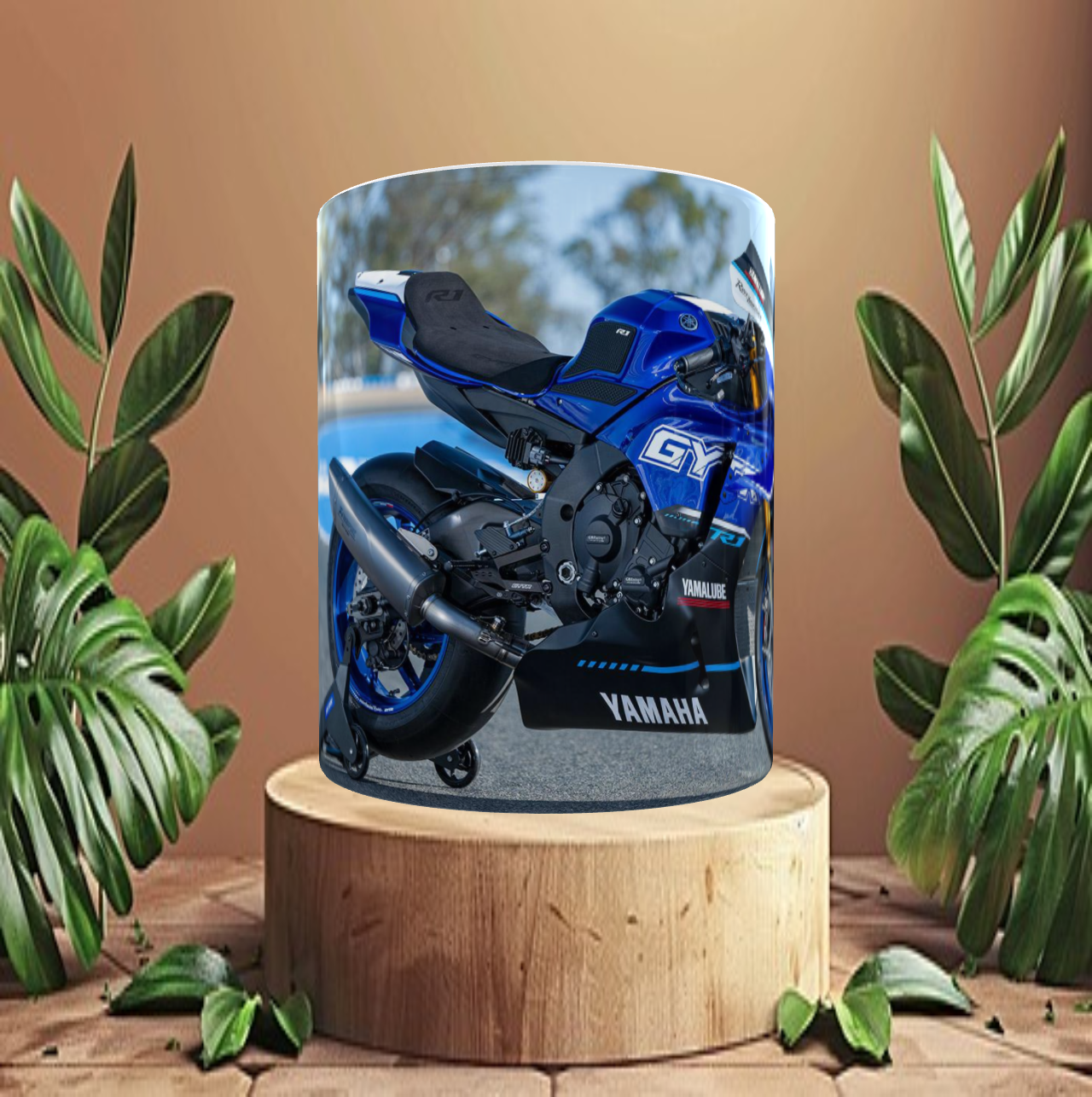 Taza de motocicleta Yamaha R1 M1 2025