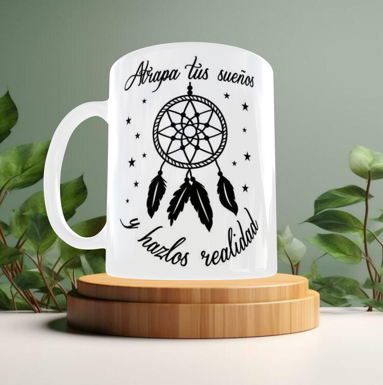 Taza atrapa sueños