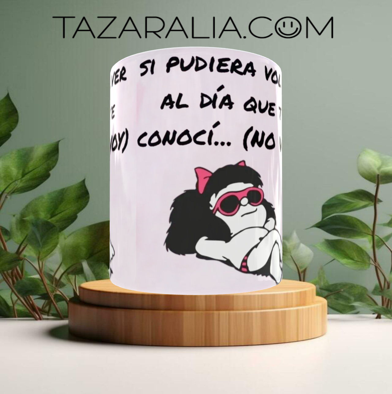 Taza divertida Mafalda