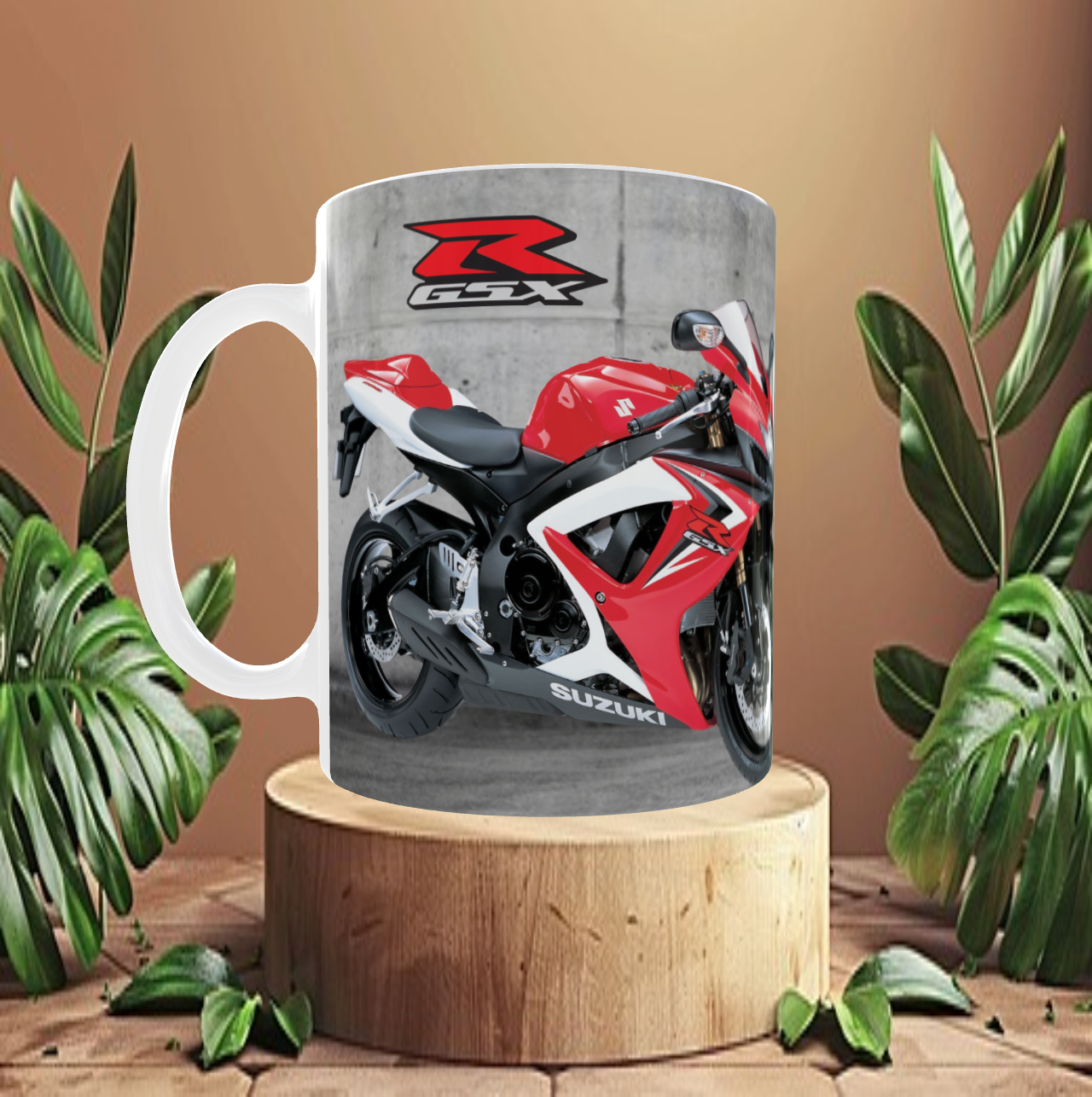 Taza de motocicleta deportiva GSXRR